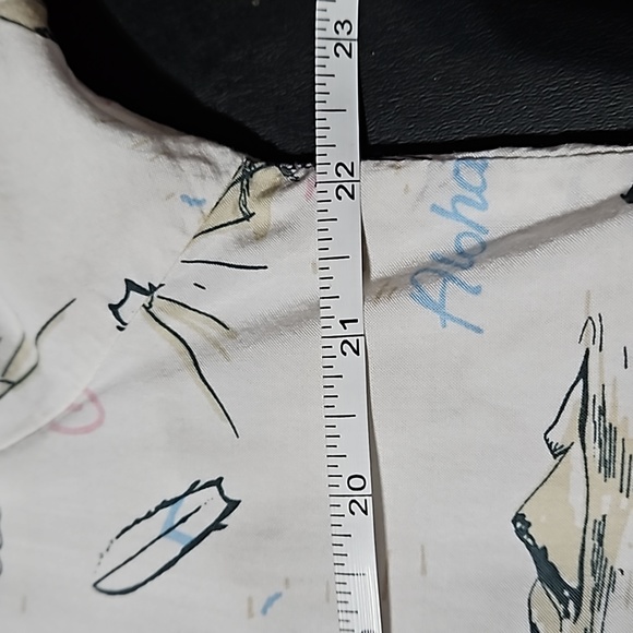 Denim & Flower Ricky Singh  button down short sleeve casual Hawaiian - Picture 7 of 8